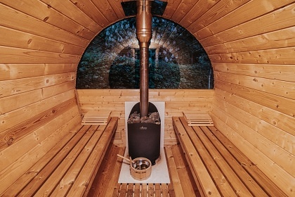 Glamp biotop a sauna - Jurta u rybníka Chobot