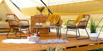Glamping u vinné révy - stan Dubňany - Kyjov