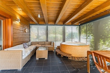 Roubenka baz�n a d�tsk� h�i�t� - Kouty nad Desnou