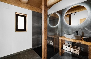 Srub s wellness Jesen�ky - �ervenohorsk� sedlo