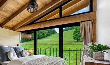 Srub s wellness Jesen�ky - �ervenohorsk� sedlo