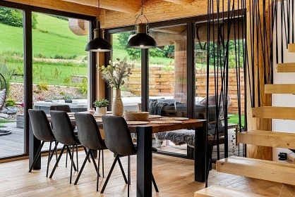 Srub s wellness Jesen�ky - �ervenohorsk� sedlo