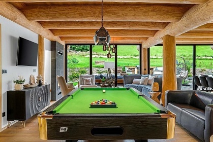 Srub s wellness Jesen�ky - �ervenohorsk� sedlo