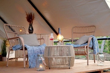 Glamping ji�n� Morava - stan Dub�any - Hodon�n