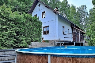 Chalupa s baznem - Jizersk hory - Zlat Olenice