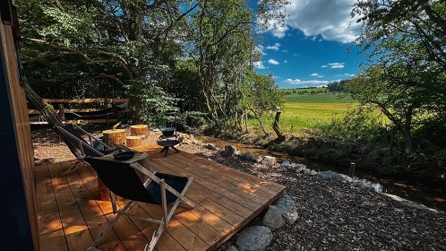 Glamping u potoka - CHKO Brdy - Březnice