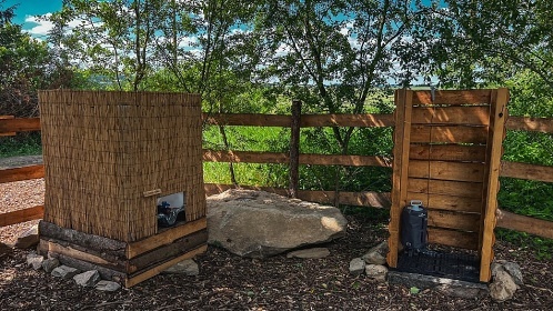 Glamping u potoka - CHKO Brdy - Březnice