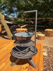 Maringotka u potoka Pulpit - glamping Hudice