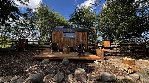 Glamping u potoka - CHKO Brdy - Březnice