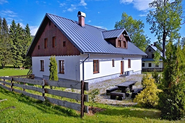 Chata s wellness Jeseníky - Ostružná - Ramzová