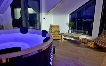 Rodinná Roubenka bazén a wellness - Železné Hory