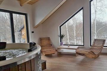 Rodinná Roubenka bazén a wellness - Železné Hory