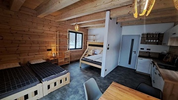 Rodinná Roubenka bazén a wellness - Železné Hory
