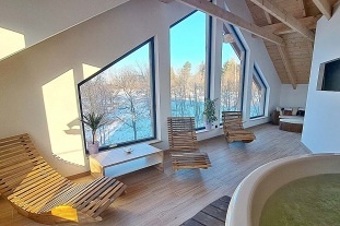 Rodinná Roubenka bazén a wellness - Železné Hory