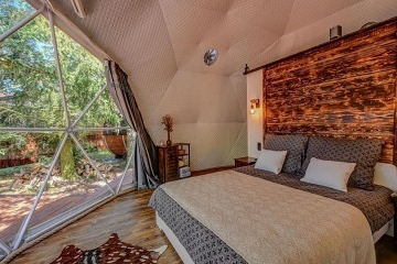 Glamping Tiché Místo s wellness - Slapy - Ždáň