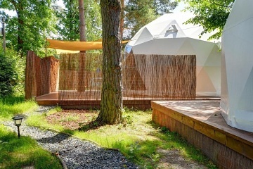Glamping Tiché Místo s wellness - Slapy - Ždáň