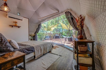 Glamping Tiché Místo s wellness - Slapy - Ždáň