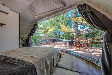 Glamping Tiché Místo s wellness - Slapy - Ždáň