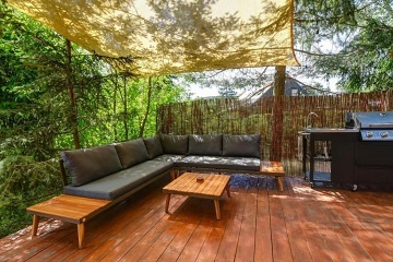 Glamping Tiché Místo s wellness - Slapy - Ždáň