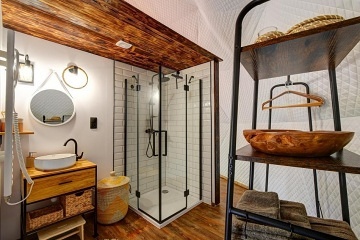 Glamping Tiché Místo s wellness - Slapy - Ždáň
