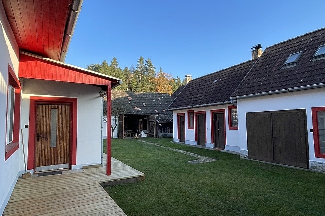 Chalupa Třeboňsko - Vlkovský rybník - Lužnice