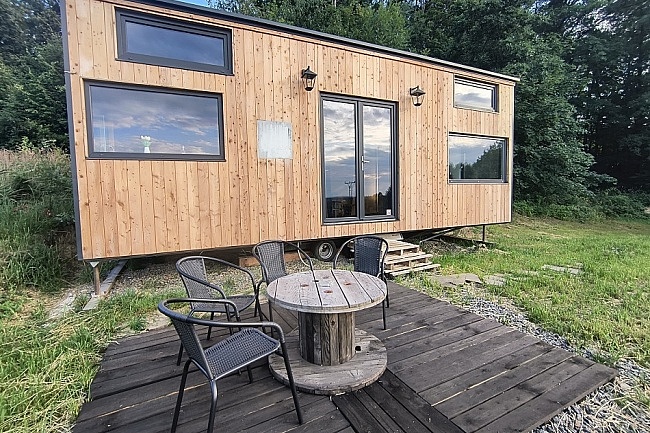 Glamping Hostnsk vrchy - Tiny house Bystice