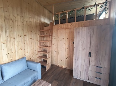 Glamping Hostýnské vrchy - Tiny house Bystřice