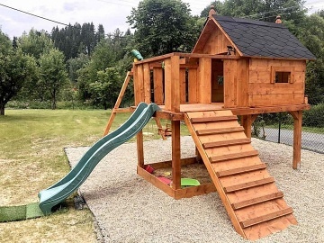 Chalupa wellness a koupací jezírko - Hanušovice