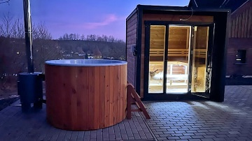 Moderní roubenka s wellness - Krkonoše - Černá Důl