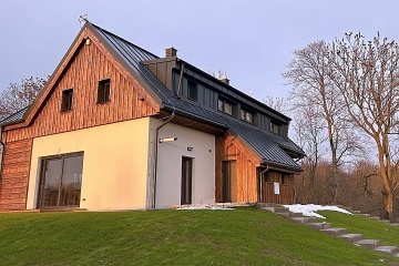 Moderní roubenka s wellness - Krkonoše - Černá Důl