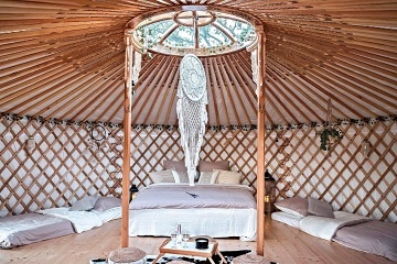 Glamping Jurta - Kostice - Břeclav - Pálava