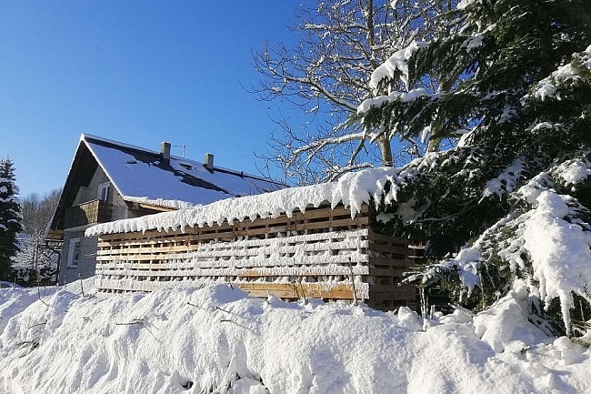 Chalupa s bazénem - Suchý vrch - Dolní Morava