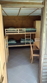 Chaty v lese - z�mek Lou�e� - Nymbursko