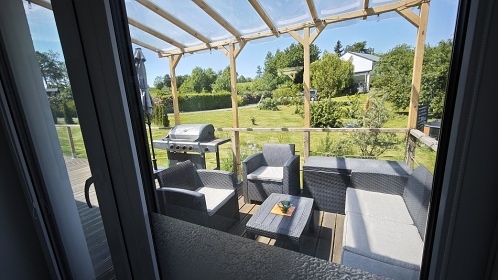 Glamping s wellness a baz�nem - Velk� T�nec