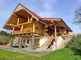 Nov� objekt: Kanadsk� srub s baz�nem - Strakonice - Blatn� 2C-360