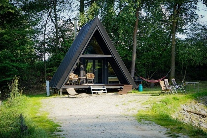 Chata a rybaen - Glamping u rybnka Tebosko