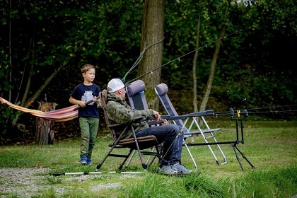 Chata a rybaen - Glamping u rybnka Tebosko