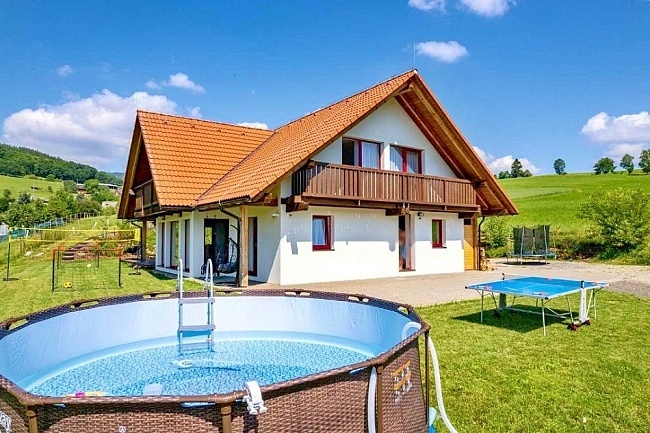 Chalupa wellness, bazn a hit - Hanuovice