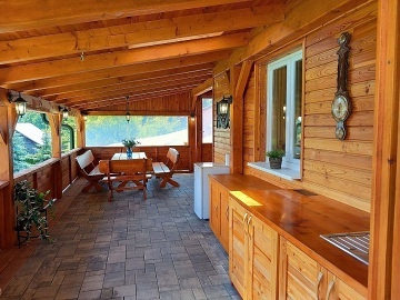 Wellness chata s bazénem - Slezská Harta - Praděd