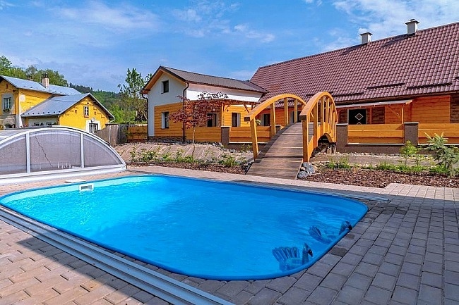 Chalupa bazén a wellness - Jeseníky - Šumperk