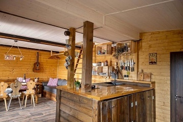 Samota Pod trnků - glamping chata Vlčková