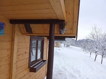 Samota Pod trnků - glamping chata Vlčková