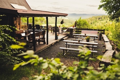 Chata a koupac� sud - glamping samota - Zl�nsko