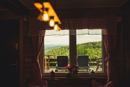 Chata a koupac� sud - glamping samota - Zl�nsko