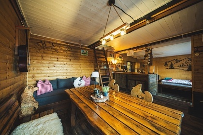 Chata a koupac� sud - glamping samota - Zl�nsko