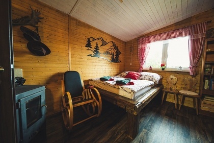Chata a koupac� sud - glamping samota - Zl�nsko
