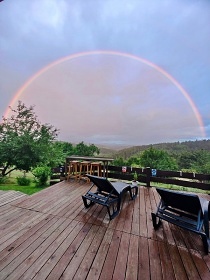 Chata a koupac� sud - glamping samota - Zl�nsko