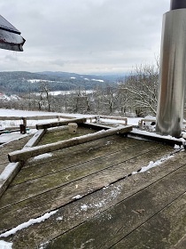 Chata a koupac� sud - glamping samota - Zl�nsko