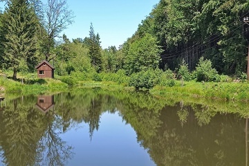 Chata Pod bukem - Glamping Český ráj - hrad Pecka