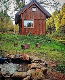Chata Pod bukem - Glamping Český ráj - hrad Pecka